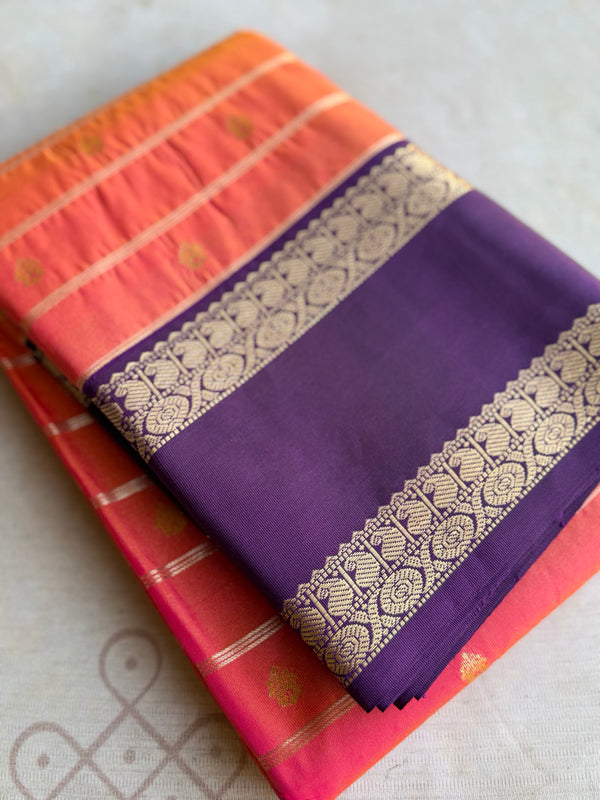 Semi Kanchi Silk Saree