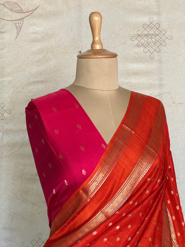 Sphatika - Classic Matka Silk Saree
