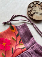 Kids Girl Dress - Paithani x Tussar Silk