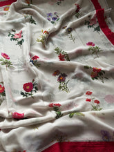 Floral Georgette Saree