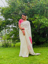 Padmam Saree with Sequin’s - Onam Edit