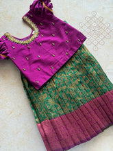 Kids Crop Top and Skirt - Pongal Collection