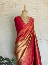 Pure Mushru Banarasi Saree with Grand Body