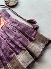 Kids Girl Dress - Paithani x Tussar Silk
