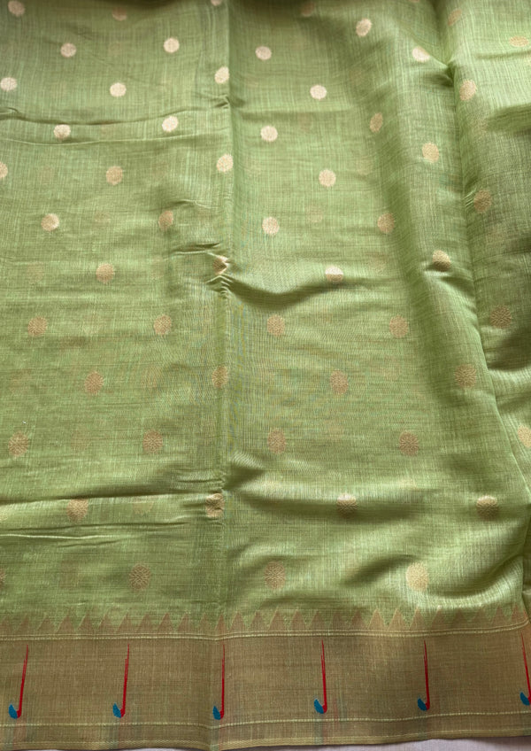 Linen Paithani