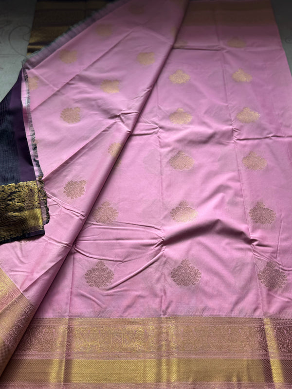Semi Kanchi Silk Saree