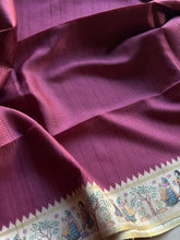 Madhubani - Hand-Painted Madhubani Inspired Tussar Saree