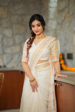 Adhya - Pure Sungudi Cotton With Narayanpet Border -  Onam Edit