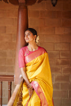 Semi Kanchi Silk Saree – Aramadam Mayilkan Border