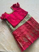 Kids Crop Top and Skirt - Pongal Collection