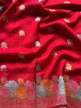Nijaruna - Pure Matka Silk Saree With Meenakari Floral Weaving