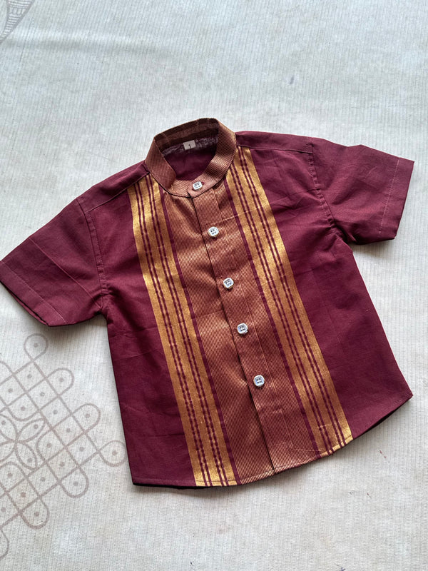 Shankara Boys - Cotton Dhoti and Shirt