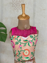 Arthaa - Banarasi Crop Top And Skirt