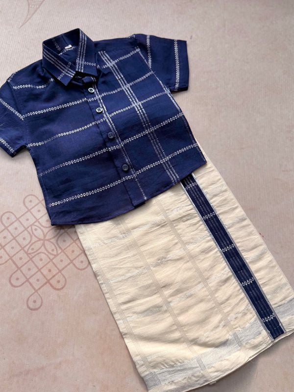 Boys Dhoti and Shirt  - Onam FastTrack