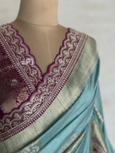 Nirvi - Banarasi semi silk