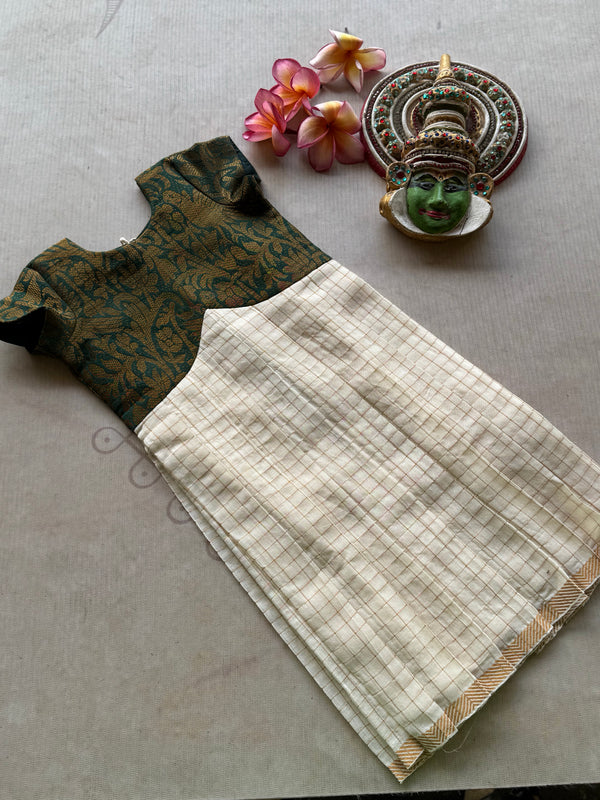 Vrusha Kids Dress - Onam Edit