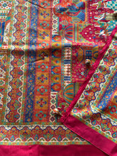 Soft Silk Raja Rani Palanquins Design Saree