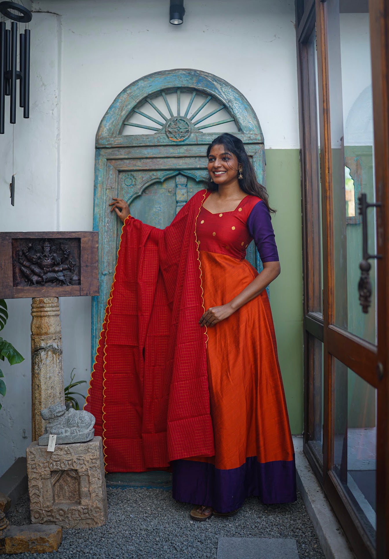 South Indian Traditional Dress for Women - Sarees, Gowns & Outfits | Studio  Virupa