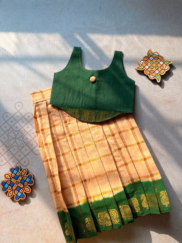 Maha - Crop top and Skirt Festive Edit