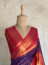 Semi Kanchi Silk Saree