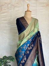 Nityasri - Ombre Khaddi Georgette Saree With Jaal Detailings