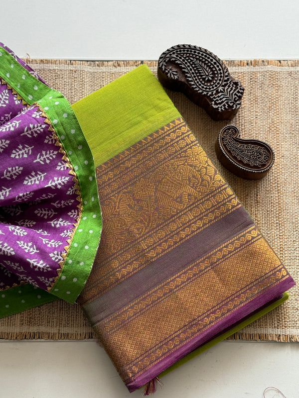 Chettinad Cotton Saree - Diwali Collection