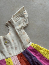 Multicolour Hakoba Dress - Onam Edit
