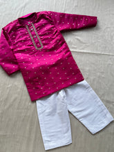 Milan - Raw Silk Kurta With Pants