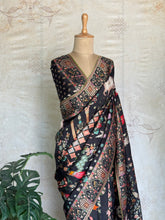 Pure Pashmina Banarasi Silk