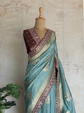 Nirvi - Banarasi semi silk