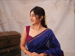 Maheshwari Silk Cotton Saree