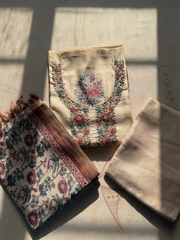 Sylvie Unstitched - Kurta + Pant + Dupatta