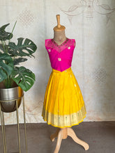 Banarasi Crop Top And Skirt