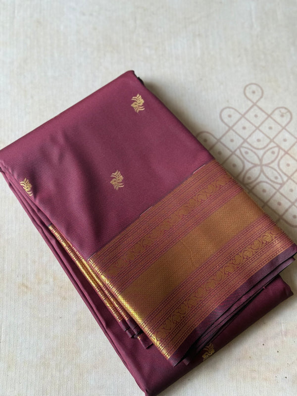 Semi Kanchi Silk Saree