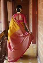 Semi Kanchi Silk Saree – Aramadam Mayilkan Border