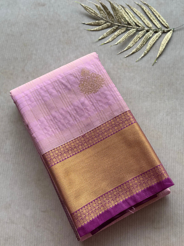 Semi Kanchi Silk Saree – Festive & Ethnic Wear