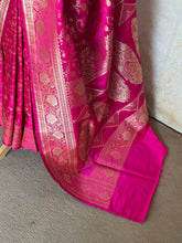 Mushru Katan Pure Banarasi Saree