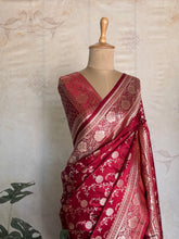 Mushru Katan Pure Banarasi Saree