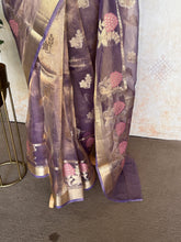 Pure Molten Gold Tissue Saree