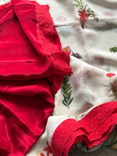 Floral Georgette Saree