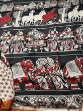 Mangalgiri Pen Kalamkari Saree