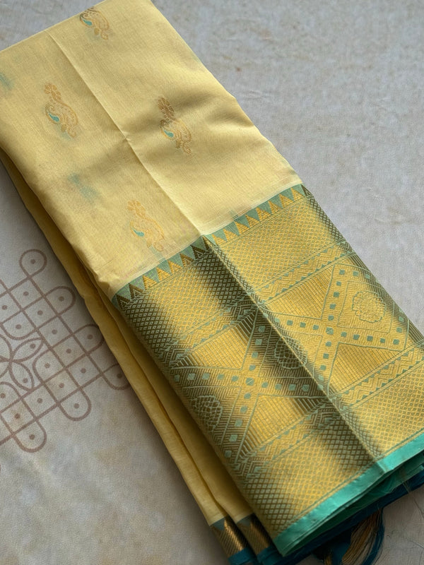 Mangalgiri Semi Silk Cotton Saree