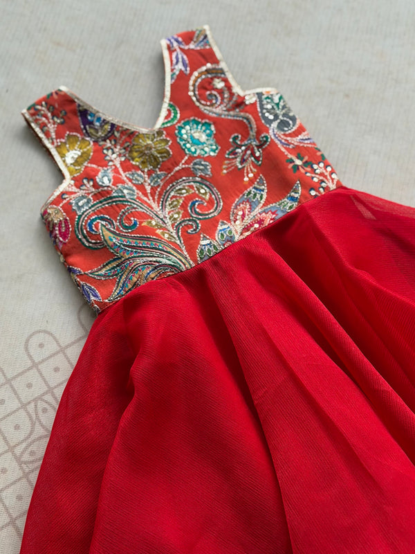Vibha - Kids Georgette Dress