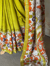 Vamika - Mangalagiri Pure Silk Gap Border Saree