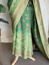 Nityasri - Ombre Khaddi Georgette Saree With Jaal Detailings