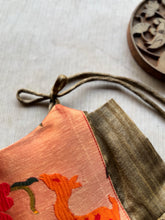 Kids Girl Dress - Paithani x Tussar Silk