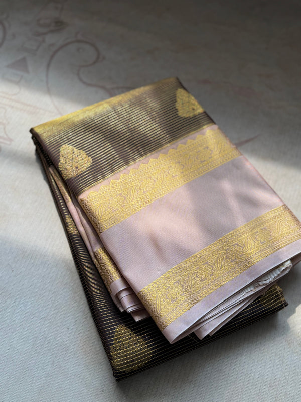 Semi Kanchi Silk Saree - Express