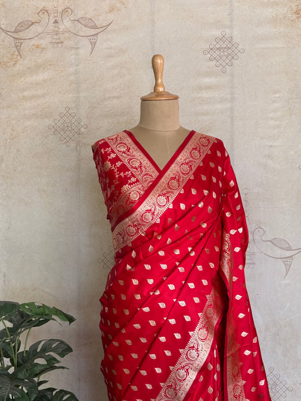 Kadhambari - Pure Mushru Banarasi Saree