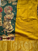 Sungudi x Kalamkari Cotton Saree