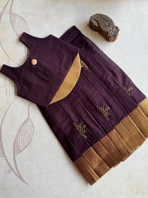 Svasti - Kids Corset Top and Skirt